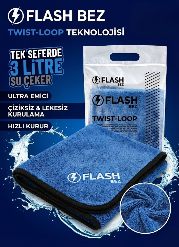 Flash Mikro Fiber Bez